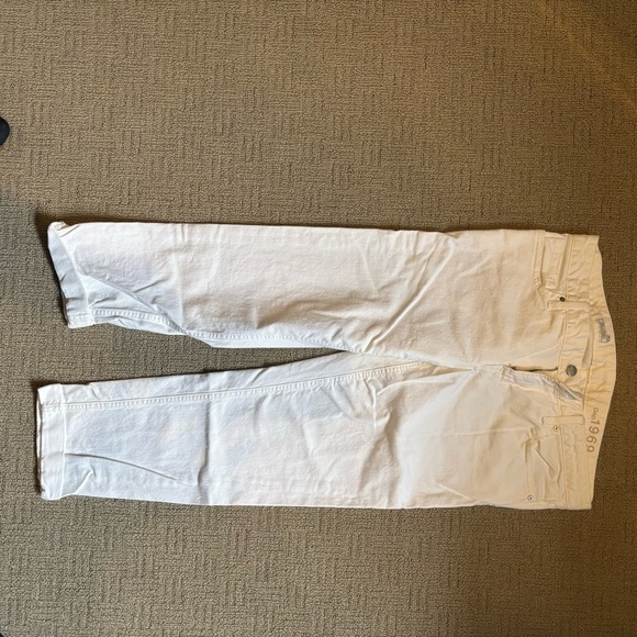 Gap White Denim Crop Jeans - Picture 6 of 7